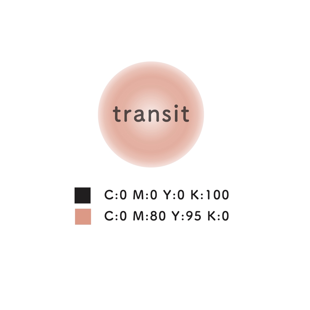 エステサロン「transit」のロゴ作成依頼