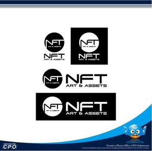 中津留　正倫 (cpo_mn)さんの会社ロゴ「NFT ART & ASSETS」のロゴへの提案