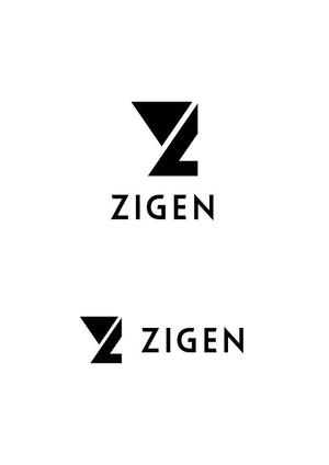 ing (ryoichi_design)さんのBAR 「ZIGEN」のロゴへの提案