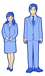 あいはらひろみ (hirohiro)さんの「ハピネス行政書士事務所」ホームページに掲載するキャラクター制作への提案