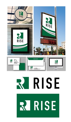 King_J (king_j)さんのエクステリア施工会社「RISE」のロゴへの提案
