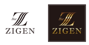 gravelさんのBAR 「ZIGEN」のロゴへの提案