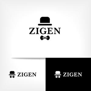 オーキ・ミワ (duckblue)さんのBAR 「ZIGEN」のロゴへの提案