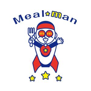 ukkoman (ukkoman)さんのお惣菜屋「Meal man」のロゴキャラクターへの提案