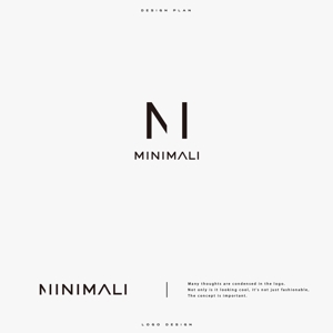 ひのとり (hinotori)さんのミニマリストを対象とした買取アプリ「Minimali -ミニマリ-」のロゴ制作を担当してくださる方への提案
