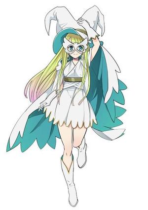 イトマ (5cde578ca3bbd)さんの白い魔法使い（少女）のキャラクターデザインへの提案