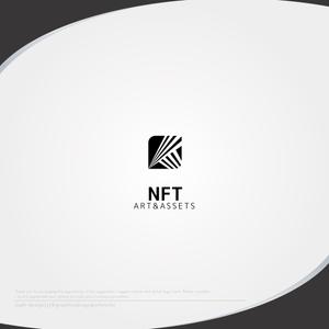 XL@グラフィック (ldz530607)さんの会社ロゴ「NFT ART & ASSETS」のロゴへの提案