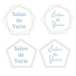 Lepodesign (yuka_days_design11)さんの五感の癒しがテーマの多彩なレッスンが受けられるサロンのサイト「Salon de Yurie」のロゴへの提案