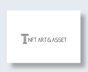IandO (zen634)さんの会社ロゴ「NFT ART & ASSETS」のロゴへの提案