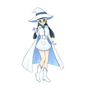 佐藤K (keisima)さんの白い魔法使い（少女）のキャラクターデザインへの提案