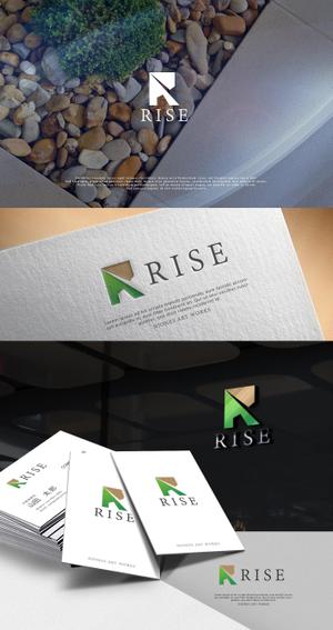 NJONESKYDWS (NJONES)さんのエクステリア施工会社「RISE」のロゴへの提案