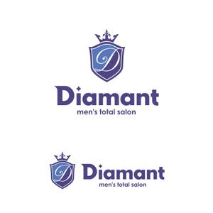 MagicHour (MagicHour)さんのメンズ専門トータルビューティー「Diamant」のロゴ作成への提案