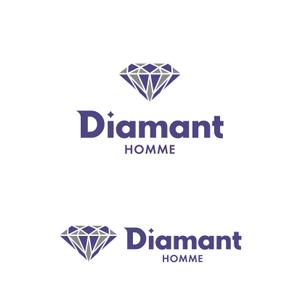 MagicHour (MagicHour)さんのメンズ専門トータルビューティー「Diamant」のロゴ作成への提案