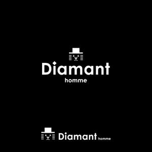 nico design room (momoshi)さんのメンズ専門トータルビューティー「Diamant」のロゴ作成への提案