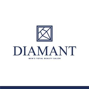 cozen (cozen)さんのメンズ専門トータルビューティー「Diamant」のロゴ作成への提案