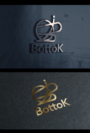 chopin（ショパン） (chopin1810liszt)さんのこれから法人設立するベンチャー企業「Bottok」のロゴ制作依頼への提案