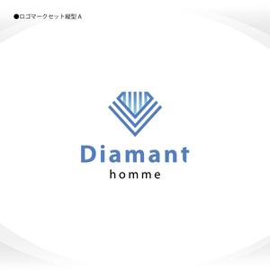 358eiki (tanaka_358_eiki)さんのメンズ専門トータルビューティー「Diamant」のロゴ作成への提案
