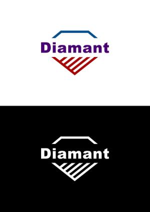 ing (ryoichi_design)さんのメンズ専門トータルビューティー「Diamant」のロゴ作成への提案