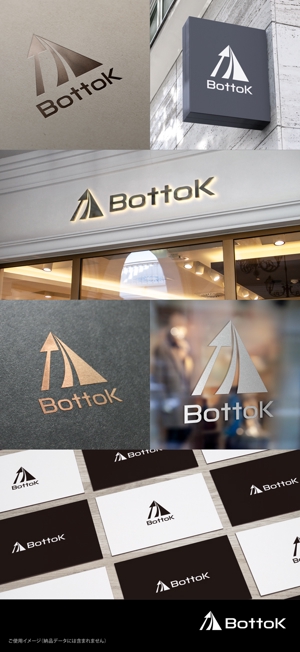 shirokuma_design (itohsyoukai)さんのこれから法人設立するベンチャー企業「Bottok」のロゴ制作依頼への提案