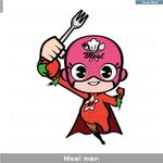 free bird (free-bird)さんのお惣菜屋「Meal man」のロゴキャラクターへの提案