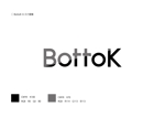 さんのこれから法人設立するベンチャー企業「Bottok」のロゴ制作依頼への提案