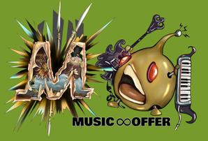 オフィス・タカヒロ (office_takahiro)さんの音楽家が仕事を探すサイト　MUSIC∞OFFER　のロゴへの提案