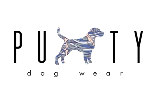 ルイス　ユミ　 (yumiyalityze_0602)さんの高級ドッグウェアなどのブランド「puty」のシンプルなロゴへの提案