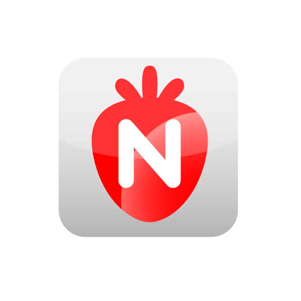 iPhone ニュースアプリのロゴ・アイコン デザイン