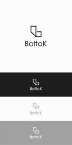 designdesign (designdesign)さんのこれから法人設立するベンチャー企業「Bottok」のロゴ制作依頼への提案