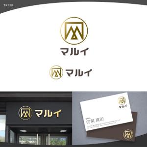 脇　康久 (ワキ ヤスヒサ) (batsdesign)さんの不動産会社「有限会社マルイ」のロゴ作成への提案