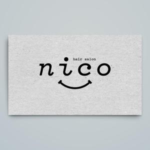 haru_Design (haru_Design)さんの美容室新店舗「nico」のロゴへの提案