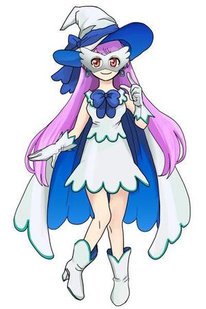 UG (UG51)さんの白い魔法使い（少女）のキャラクターデザインへの提案