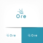 オーキ・ミワ (duckblue)さんのポートレート撮影会「Ore撮影会」のロゴへの提案