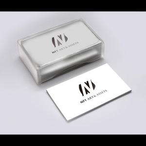 mndk (sourrow)さんの会社ロゴ「NFT ART & ASSETS」のロゴへの提案