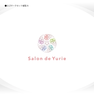 358eiki (tanaka_358_eiki)さんの五感の癒しがテーマの多彩なレッスンが受けられるサロンのサイト「Salon de Yurie」のロゴへの提案