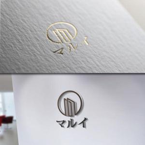 BKdesign (late_design)さんの不動産会社「有限会社マルイ」のロゴ作成への提案