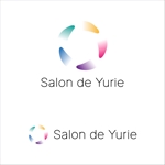 安原　秀美 (I-I_yasuhara)さんの五感の癒しがテーマの多彩なレッスンが受けられるサロンのサイト「Salon de Yurie」のロゴへの提案