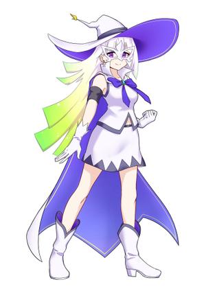 加賀崎 (kgs_jf)さんの白い魔法使い（少女）のキャラクターデザインへの提案