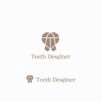 agnes (agnes)さんの歯科技工所『teethdesigner』のロゴマーク（シンボルマーク＋ロゴタイプ）への提案