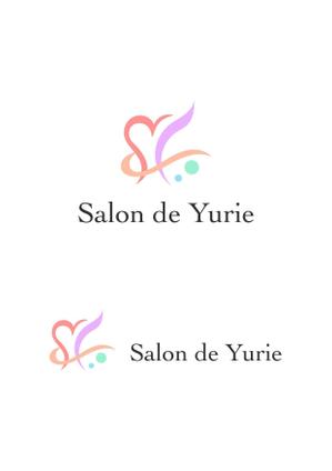 ing (ryoichi_design)さんの五感の癒しがテーマの多彩なレッスンが受けられるサロンのサイト「Salon de Yurie」のロゴへの提案