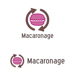 YASUSHI TORII (toriiyasushi)さんの貿易商社「Macaronage」のロゴへの提案