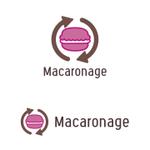 YASUSHI TORII (toriiyasushi)さんの貿易商社「Macaronage」のロゴへの提案