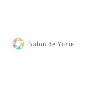 hatarakimono (hatarakimono)さんの五感の癒しがテーマの多彩なレッスンが受けられるサロンのサイト「Salon de Yurie」のロゴへの提案