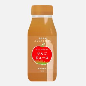 shirokuro_A (shirokuro_A)さんの農家直送サイトやお店で販売する無添加で作ったリンゴジュースのラベル作成への提案
