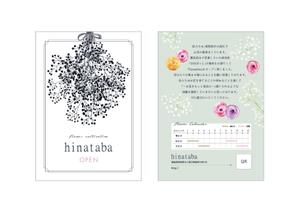 blue island (blueisland)さんの【南相馬市】新店舗（花屋）開店案内チラシ作成への提案
