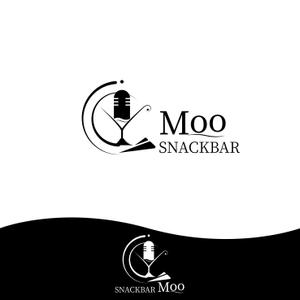 Nana (Hello_Nana)さんのスナックバー「SnakBar  Moo」のロゴ・店舗看板への提案