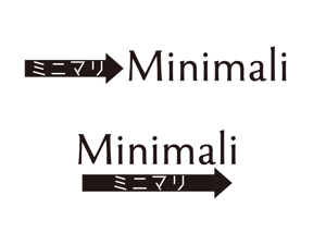 tora (tora_09)さんのミニマリストを対象とした買取アプリ「Minimali -ミニマリ-」のロゴ制作を担当してくださる方への提案