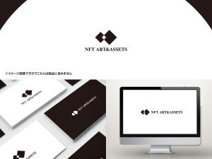 VainStain (VainStain)さんの会社ロゴ「NFT ART & ASSETS」のロゴへの提案