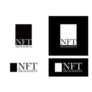 BUTTER GRAPHICS (tsukasa110)さんの会社ロゴ「NFT ART & ASSETS」のロゴへの提案