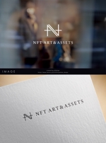 y2design (yamana_design)さんの会社ロゴ「NFT ART & ASSETS」のロゴへの提案